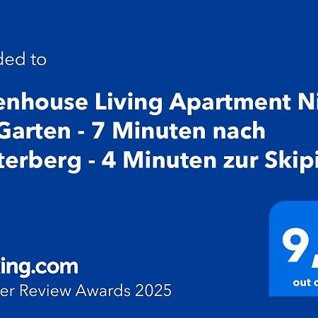 Greenhouse Living Apartment Nivis Mit Garten - 4 Minuten Nach Winterberg - Wandern, Mountainbike Fahren - Natur Geniessen Medebach Esterno foto